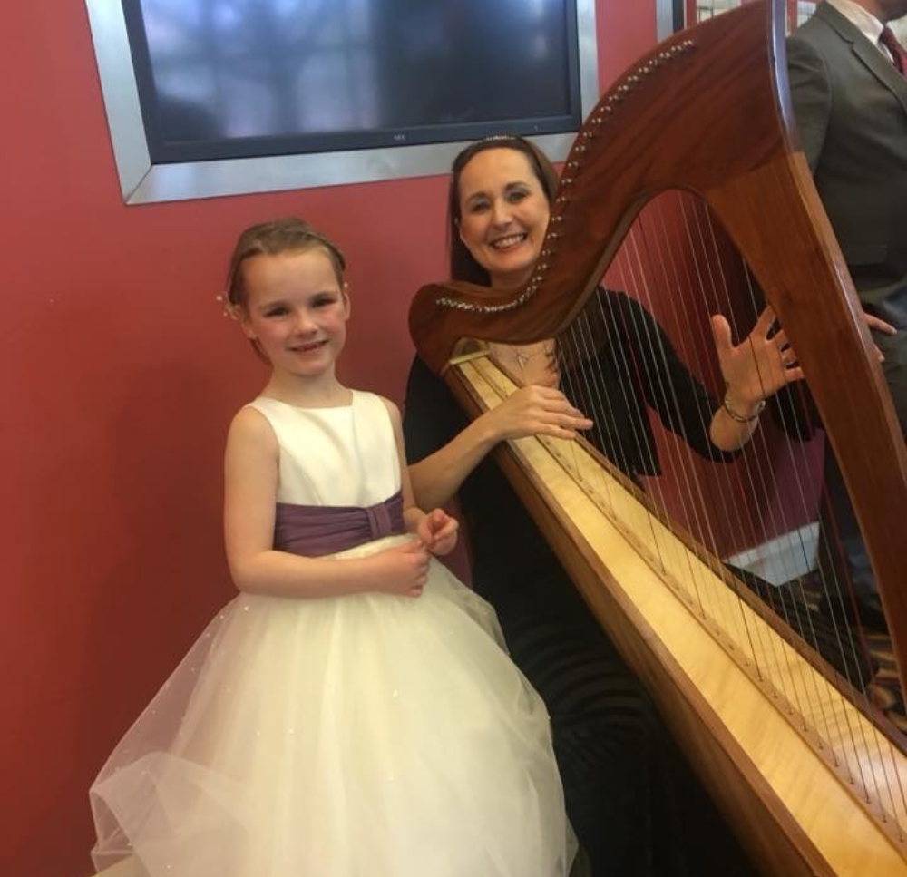 Northern Ireland wedding harp music